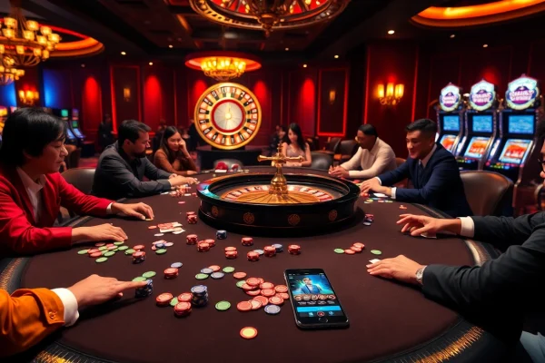 Engage with thrilling gameplay at https://tobet88vn.com/ featuring vibrant casino tables and lively players.