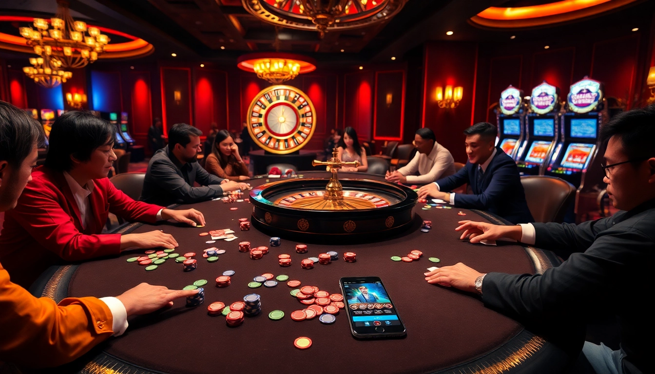 Engage with thrilling gameplay at https://tobet88vn.com/ featuring vibrant casino tables and lively players.
