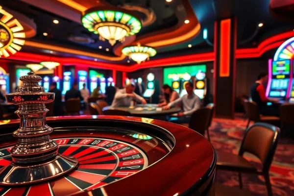 Winning Strategies at https://66b.in.net/: Your 2025 Guide to Casino Success Experience the thrilling atmosphere of a casino at https://66b.in.net/ with players engaged at vibrant roulette and poker tables.