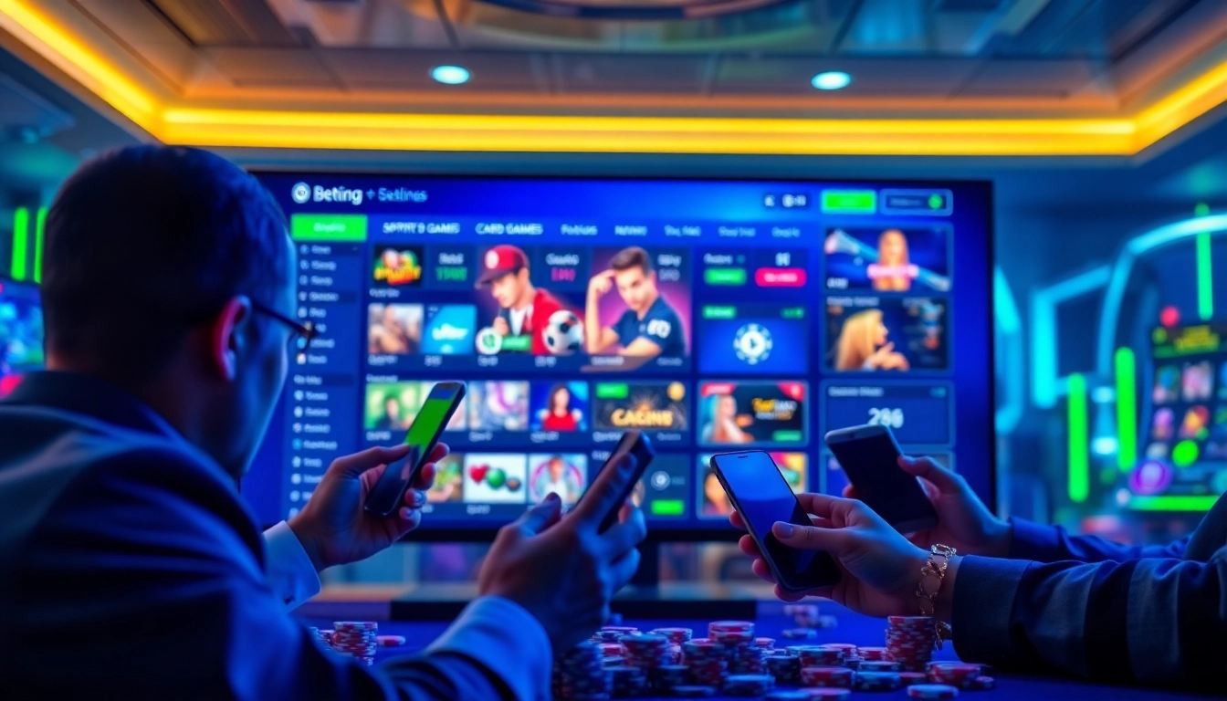 Engaging online casino experience at https://bigbet88.cloud/ with diverse gaming options and vibrant atmosphere.