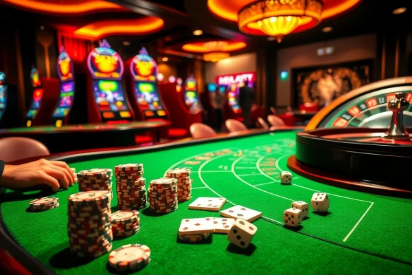 Winning Strategies for Success at new88siam.com in 2025: The Ultimate Guide An enticing scene of excitement at new88siam.com showcasing vibrant casino tables and engaged players.